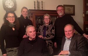 Auf dem Foto von links: Anja König, Patricia Steinberger, Peter Huber, Maria Haucke, Robert Gewies, Dietmar Franzke