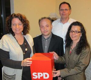 Ruth Müller, Harald Unfried, Herbert Lohmeyer und Anja König
