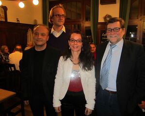 v.l.: Harald Unfried, Stefan Grohn, Anja König und Gerd Steinberger
