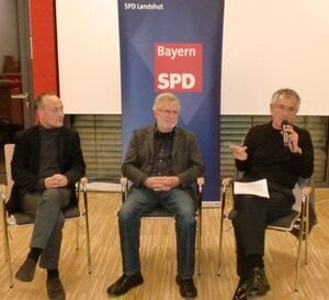 Harald Unfried, Rolf Haucke und Dr. Stephan Schulmeister
