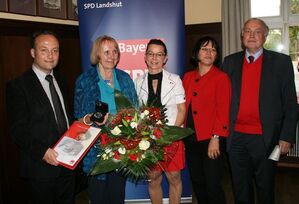 v.l.:Harald Unfried, Ute Kubatschka, Anja König, Johanna Werner-Muggendorfer, Ludwig Stiegler